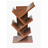 Engineered Wood Tree Shaped Book Shelf