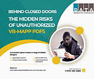 Behind Closed Doors: The Hidden Risks of Unauthorized VB-MAPP PDFs