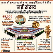 New Parliament Building | Infographics in Hindi