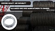 Choosing Quality and Durability: Galvanized Wire Rope Manufacturers to Consider