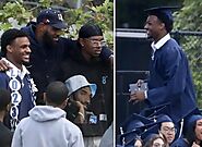 LeBron Attends Bronny James High School Graduation Ceremony