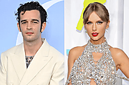 Taylor Swift and Matty Healy Kiss During Night Out with Friends in N.Y.C.