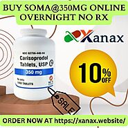 BUY SOMA (350MG) ONLINE WITHOUT PRESCRIPTION (VIA CREDIT CARD)