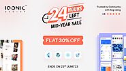 [24 Hours Left only]🎉 The Ultimate Mid-Year Sale! 🚀30% OFF on Top Products! | Iqonic Design