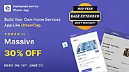 [Sale Extended] Don't Miss Out on 30% OFF on Handyman App in Our Mid-Year Sale! | Iqonic Design
