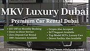 No Deposit Luxury Supercar Rental Dubai | +971562794545 MKV Luxury
