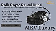 Luxury Car Rental Dubai Per Hour with Zero Deposit -Reach MKV Now