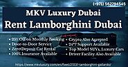 Lamborghini Car Rental Dubai +971562794545 Premium Car Rental Dubai