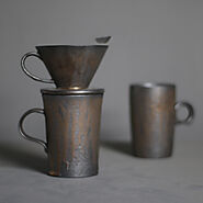 Creative Hand-made Gilt Coffee Pot Set - L A E X C E L S A