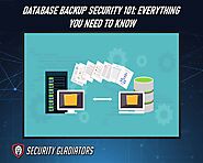Understanding Database Backup Security