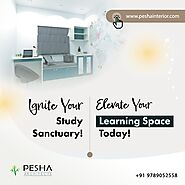 Elevate Your Learning Space Today with Pesha Interiors - luxury interior designers in chennai