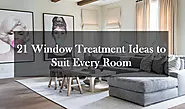 21 Window Treatment Ideas to Suit Every Room | Cute House Decor