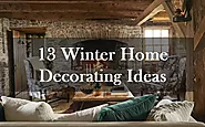 13 Winter Home Decorating Ideas | Cute House Decor