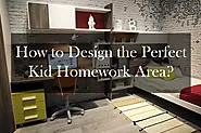 How to Design the Perfect Kid Homework Area? | Cute House Decor