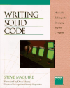 Writing Solid Code (Microsoft Programming Series)