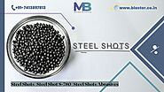 Steel Shots Steel Shot S-780 Steel Shots Abrasives - Micro Blaster #abrasives #steelshot