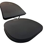 Ergo21 Liquicell Original Seat Cushion & Lumbar Support Pillow for Office Chair, Car, Tailbone Pain - Better Than Gel...