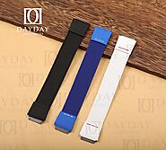 Custom elastic&rubber blue white strap for Richard Mille(Multi-colors)