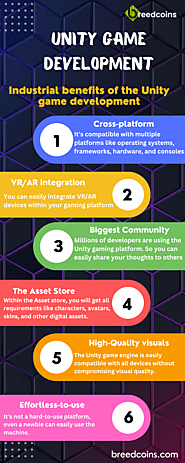 Industrial benefits of our Unity game development
