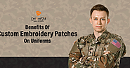 Embroidery Digitizing & Vector Services in the USA: Benefits & Quality Of Custom Embroidery Patches On Uniforms | Cre...