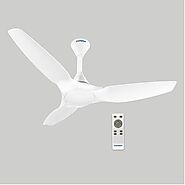 Crompton Silent pro Enso 1225 mm 3 Blade Ceiling Fan (All White) Fan | Pai International