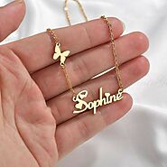Personalized Infinity Single Name Necklace - GiftsNArt Custom Gifts Items