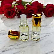 Buy Natural Attar Perfume Oil - Red Rose | Set of 2 Bottles
