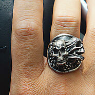 skull rings for men