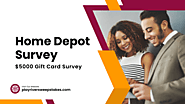 Home Depot Survey - $5000 Gift Card Survey June 2023