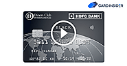 HDFC Diners Club Black Credit Card - Luxury Unleashed for Elite Lifestyles