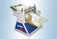 Paper creasing machine | Creasing and feeding machine