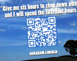 What's Missing From These Quotes? QR Codes Hide the Answers!