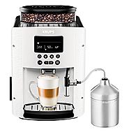Krups EA8161 Kaffeevollautomat (1,8 l, 15 bar, LC Display, AutoCappuccino-System), weiß