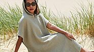 Quick Beach Changing with Stylish Robes and Ponchos Towel