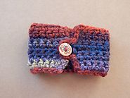 Boho Crochet Cuff Bracelet