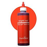 Chefmaster Liqua-Gel Bright Red - 298G