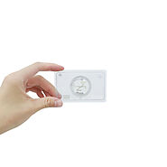 Transparent NFC Card by Newbega