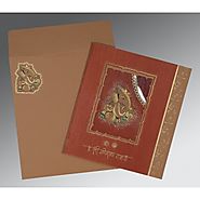 Traditional Hindu Wedding Cards | W-2145 | 123WeddingCards