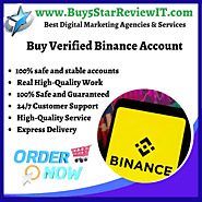 Buy Verified Binance Accounts - 100% Documents Safe & Selfie Verified