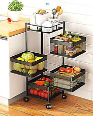 Kitchen Trolley with Wheels