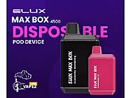 Elux Max Box 4500 Disposable Pod Device Only £10 Cheap Price