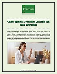 Online Spiritual Counseling Can Help You Solve Your Issues | PDF
