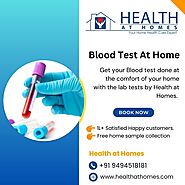 Blood test at home Hyderabad
