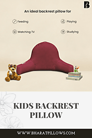 BackRelax: Unwind with Kids Backrest Pillows