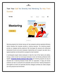 Train Your Staff for Diversity And Mentoring To Help Them Succeed | PDF