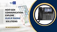 Next-Gen Communication: Explore Our IP Phone Solutions - IT Company Dubai