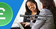 payday loans no credit check from direct lender