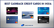 Best Cashback Credit Cards in India 2023 : Compare & Apply