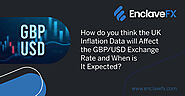 How do you think the UK Inflation Data will Affect the GBP/USD Exchange Rate and When is It Expected?