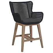 Timber Outdoor Bar Chairs